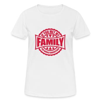 you would understand quote - Women's Breathable T-Shirt - white - Front - AI Model Female 172 dark (172cm)