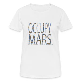 astronomy tshirt quote geek cool birthday gift - Frauen T-Shirt atmungsaktiv - Weiß - Vorne - AI Model Female 172 dark (172cm)
