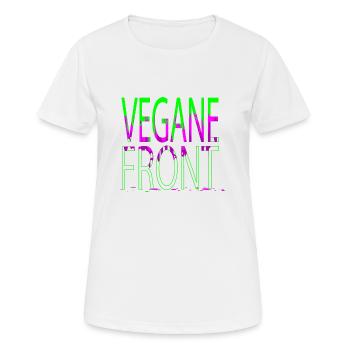 biologisch geburtstag humor weihnachten veganer - Frauen T-Shirt atmungsaktiv - Weiß - Vorne - AI Model Female 172 dark (172cm)