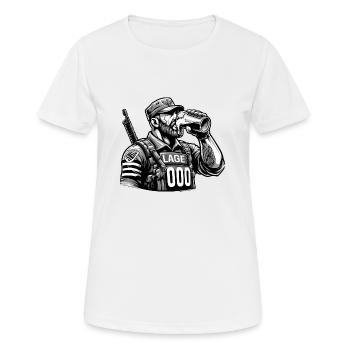 Armed Forces Disarmament T-Shirt - Women's Breathable T-Shirt - white - Front - AI Model Female 172 dark (172cm)