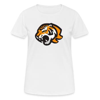 Roaring Tiger - Women's Breathable T-Shirt - white - Front - AI Model Female 172 dark (172cm)