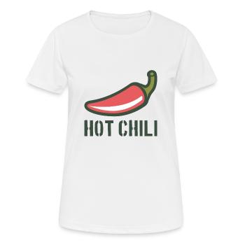 Chili Hot Chili - T-shirt respirant Femme - blanc - Devant - AI Model Female 172 dark (172cm)