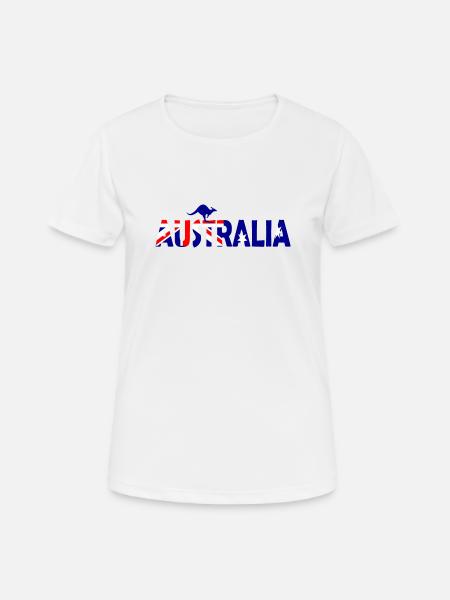 Australie - T-shirt respirant Femme - blanc