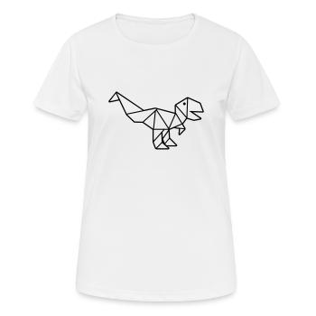Origami - T-shirt respirant Femme - blanc - Devant - AI Model Female 172 dark (172cm)