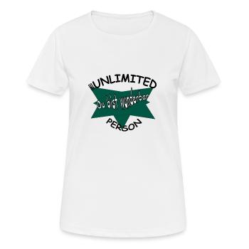 You're wonderful - Women's Breathable T-Shirt - white - Front - AI Model Female 172 dark (172cm)