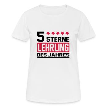 éleve - T-shirt respirant Femme - blanc - Devant - AI Model Female 172 dark (172cm)