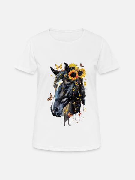 Pur-sang - T-shirt respirant Femme - blanc