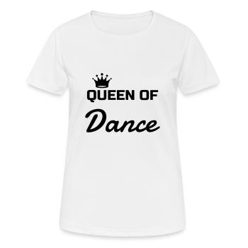 Tanz Musik Tänzer Ballett Oper - Frauen T-Shirt atmungsaktiv - Weiß - Vorne - AI Model Female 172 dark (172cm)