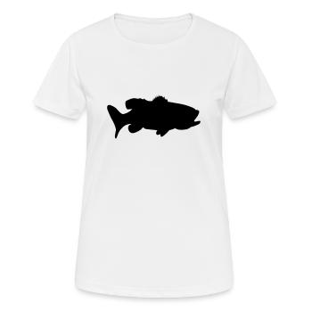 perch - Women's Breathable T-Shirt - white - Front - AI Model Female 172 dark (172cm)