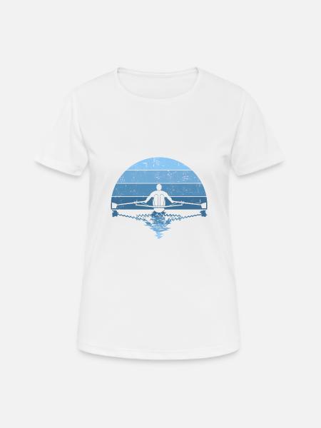 Rudern - Frauen T-Shirt atmungsaktiv -