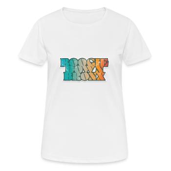 Boogie Down Bronx New York - Frauen T-Shirt atmungsaktiv - Weiß - Vorne - AI Model Female 172 dark (172cm)