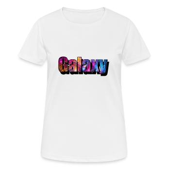My Design - Frauen T-Shirt atmungsaktiv - Weiß - Vorne - AI Model Female 172 dark (172cm)