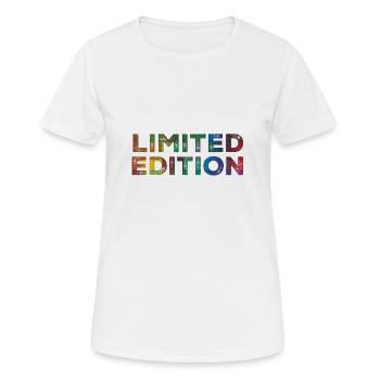 Édition limitée - T-shirt respirant Femme - blanc - Devant - AI Model Female 172 dark (172cm)