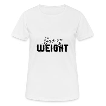 Heavy Weight - Women's Breathable T-Shirt - white - Front - AI Model Female 172 dark (172cm)