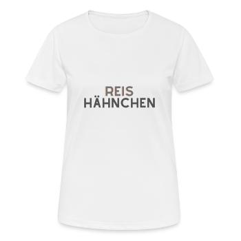 Protein Design - Frauen T-Shirt atmungsaktiv - Weiß - Vorne - AI Model Female 172 dark (172cm)