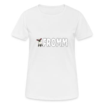 Lammfromm - Vous êtes innocent. TOUJOURS! - T-shirt respirant Femme - blanc - Devant - AI Model Female 172 dark (172cm)