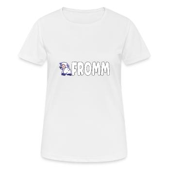 Lammfromm - Vous êtes innocent. TOUJOURS! - T-shirt respirant Femme - blanc - Devant - AI Model Female 172 dark (172cm)