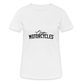 Classic Motorcycles - Women's Breathable T-Shirt - white - Front - AI Model Female 172 dark (172cm)