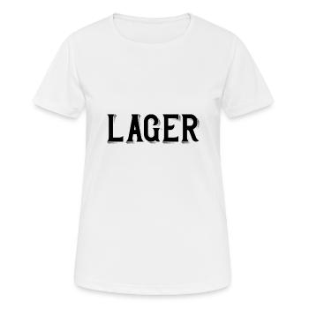Attitude - T-shirt respirant Femme - blanc - Devant - AI Model Female 172 dark (172cm)