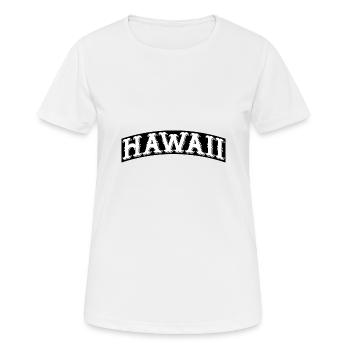 Hawaii - Women's Breathable T-Shirt - white - Front - AI Model Female 172 dark (172cm)