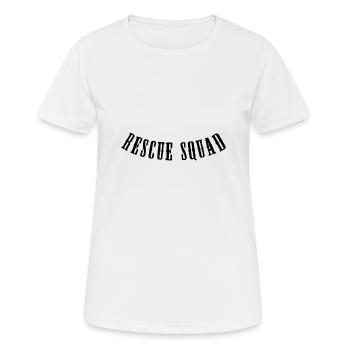 Rescue Squad - Women's Breathable T-Shirt - white - Front - AI Model Female 172 dark (172cm)
