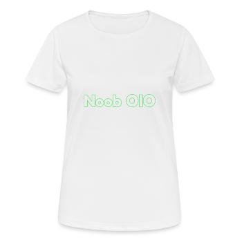 Noob - T-shirt respirant Femme - blanc - Devant - AI Model Female 172 dark (172cm)