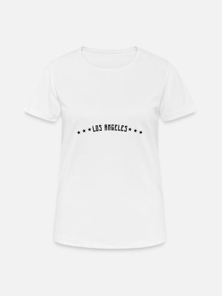 Los Angeles - Women's Breathable T-Shirt - white
