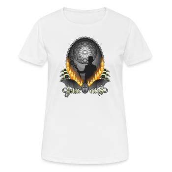 Gothic vibes - Women's Breathable T-Shirt - white - Front - AI Model Female 172 dark (172cm)
