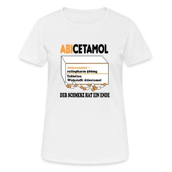 Abitur 2020 Abishirts Abschlussshirts AK 20 Abi - Frauen T-Shirt atmungsaktiv - Weiß - Vorne - AI Model Female 172 dark (172cm)