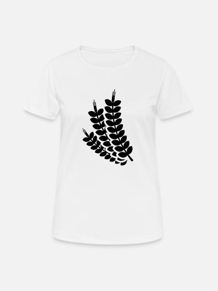 Épi de blé - T-shirt respirant Femme - blanc