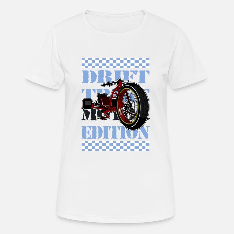 Drift Trike - Women's Breathable T-Shirt - white