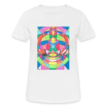 Chakra healing - Women's Breathable T-Shirt - white - Front - AI Model Female 172 dark (172cm)