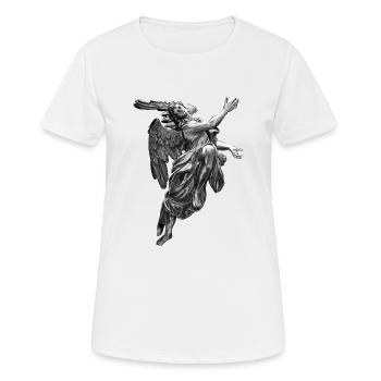 Christmas messenger - Women's Breathable T-Shirt - white - Front - AI Model Female 172 dark (172cm)