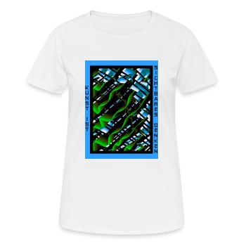 Design Art Bibi 6 - LIMITED - Women's Breathable T-Shirt - white - Front - AI Model Female 172 dark (172cm)