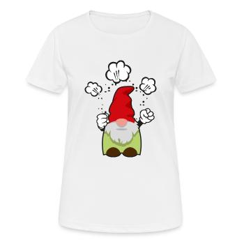 Grummelzwerg Loud - Women's Breathable T-Shirt - white - Front - AI Model Female 172 dark (172cm)