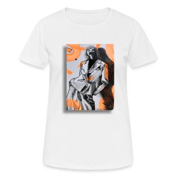 Fashion Girl - Women's Breathable T-Shirt - white - Front - AI Model Female 172 dark (172cm)