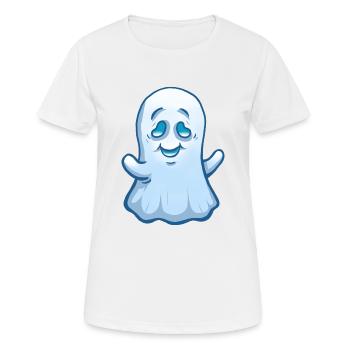 Lutin - T-shirt respirant Femme - blanc - Devant - AI Model Female 172 dark (172cm)
