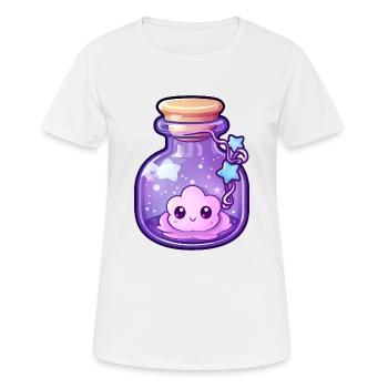Cute Kawaii Potion - Women's Breathable T-Shirt - white - Front - AI Model Female 172 dark (172cm)