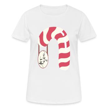 Canne à sucre - pour toi - T-shirt respirant Femme - blanc - Devant - AI Model Female 172 dark (172cm)