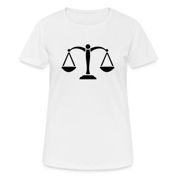 Balance - T-shirt respirant Femme - blanc - Devant - AI Model Female 172 dark (172cm)