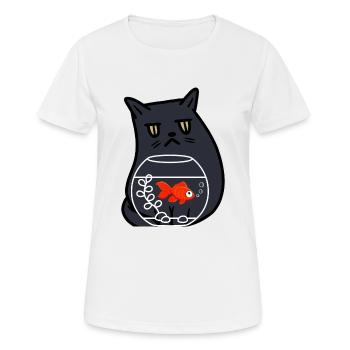 Wels - Frauen T-Shirt atmungsaktiv - Weiß - Vorne - AI Model Female 172 dark (172cm)