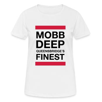 Mobb Deep - Women's Breathable T-Shirt - white - Front - AI Model Female 172 dark (172cm)
