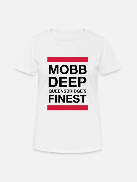 Mobb Deep - Women's Breathable T-Shirt - white