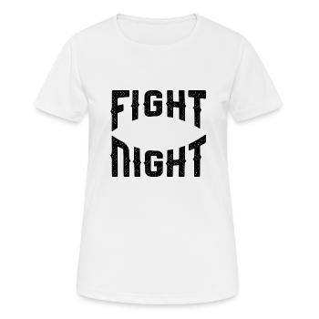 Fight Night - Women's Breathable T-Shirt - white - Front - AI Model Female 172 dark (172cm)