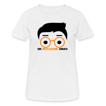 Nerd Geek - Women's Breathable T-Shirt - white - Front - AI Model Female 172 dark (172cm)