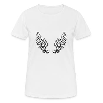 Wing - Women's Breathable T-Shirt - white - Front - AI Model Female 172 dark (172cm)