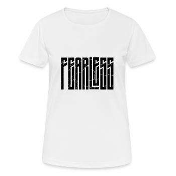Fearless - Women's Breathable T-Shirt - white - Front - AI Model Female 172 dark (172cm)