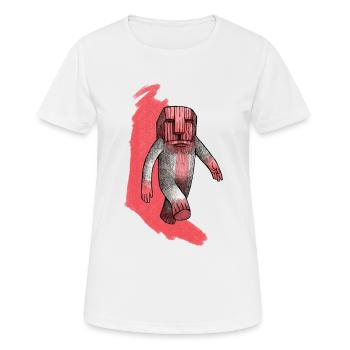 TOTEM - T-shirt respirant Femme - blanc - Devant - AI Model Female 172 dark (172cm)