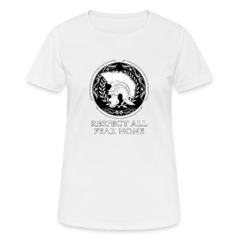 Roman centurion - Women's Breathable T-Shirt - white - Front - AI Model Female 172 dark (172cm)