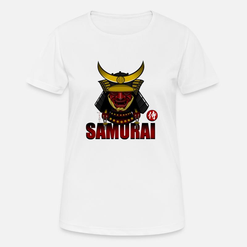 Samurai - Women's Breathable T-Shirt - white